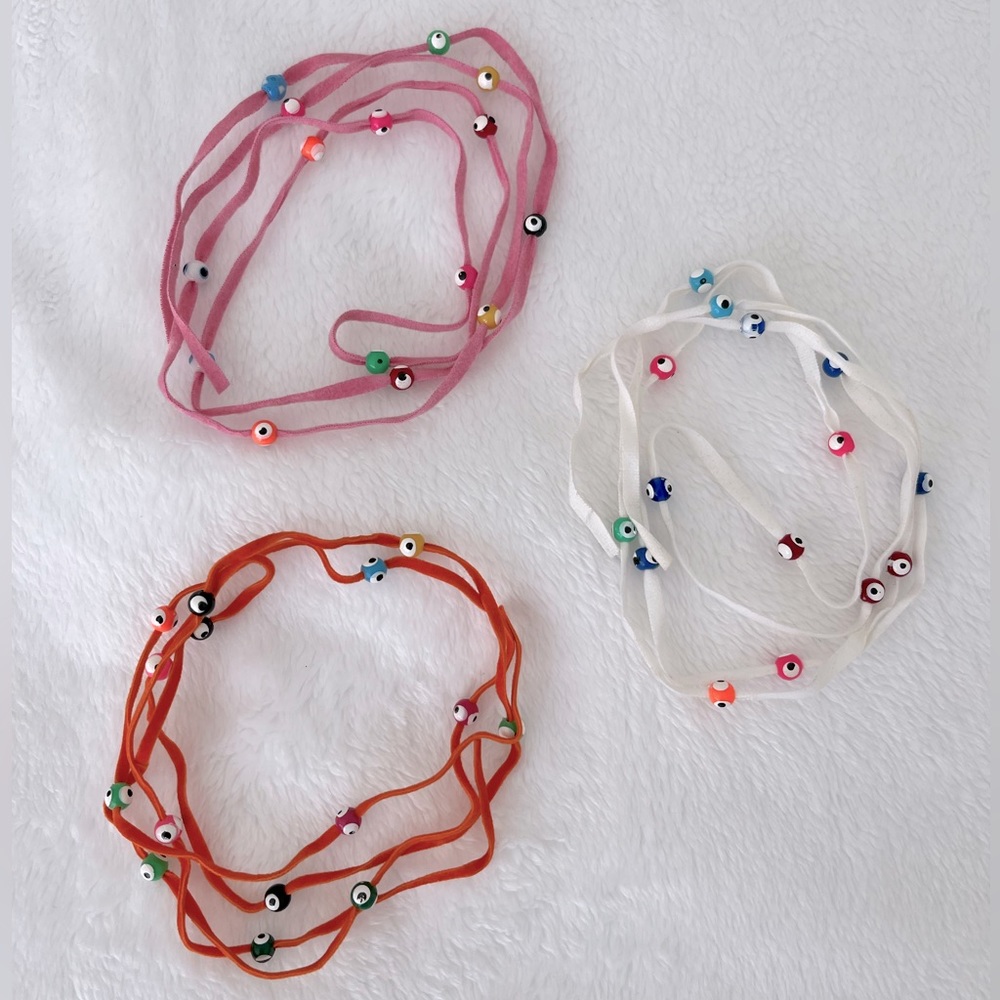 🧿Evil Eye Wrap Necklace Bracelet 🧿